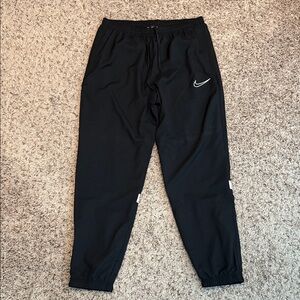 Nike Black Athletic Pants with Swoosh